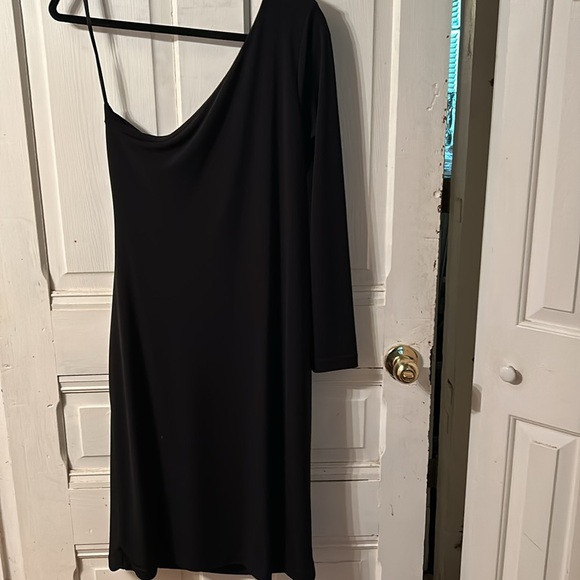 Talbots Single Sleeve Jersey Knit Dress, size large - Picture 7 of 7